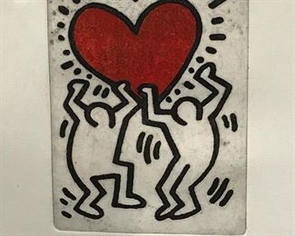 Keith Haring Signed Ltd Ed Lithograph