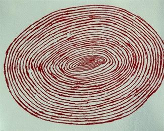 LOUIS BOURGEOIS Signed Ltd Ed Lithograph Artwork