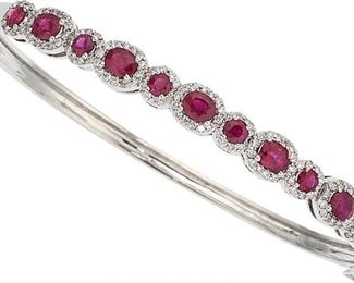 Ruby & Diamond Bracelet