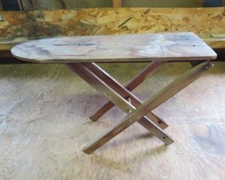 ANTIQUE TOY IRONING BOARD.