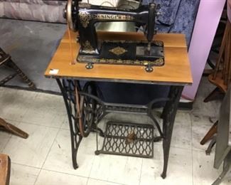 Singer treadle sewing machine