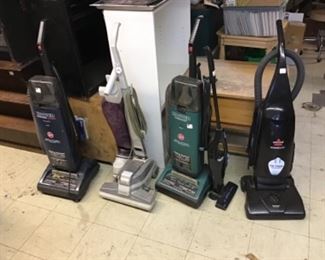 Vacuums including a kirby