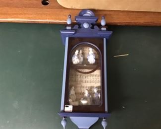 Repurposed clock cabinet