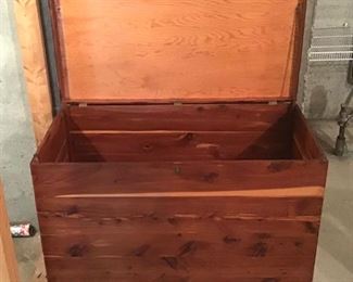 Large Deep Cedar Chest