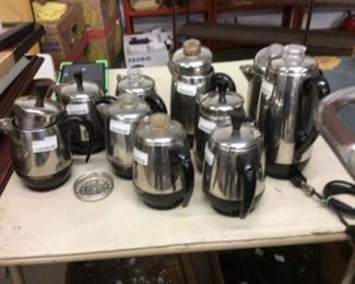 Percolator coffee pots
