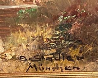 Signature of B. Stadler Munchen (Benno Stadler Munich Germany)