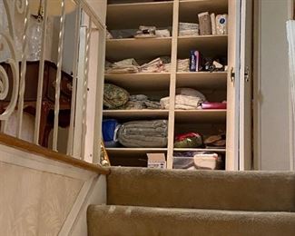 Newer and vintage linens, brand new and preowned