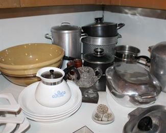 POTATO BOWL, CORNING, COOKWARE