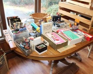 OFFICE SUPPLIES, TABLE