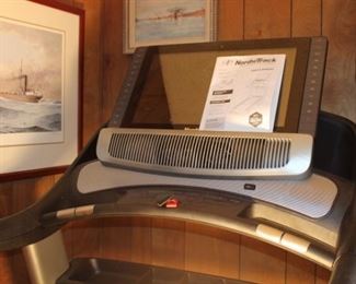 NORDIC TRACK TREADMILL W/TV SCREEN