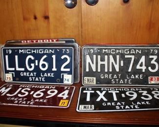 LICENSE PLATES