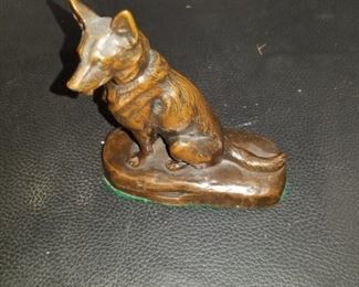 Dog bronze