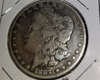 1887 Silver Dollar