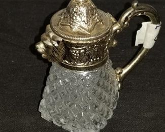 Antique Lion Head Cruet