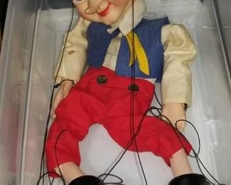 Vintage Pinocchio Marionette  