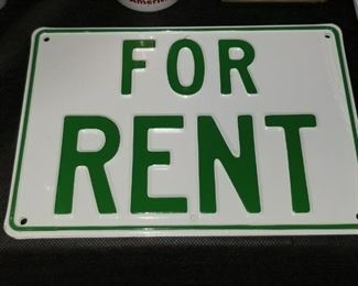 For Rent Sign