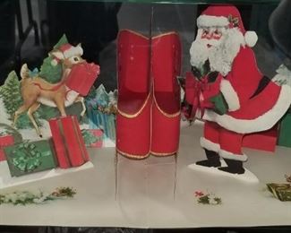 Vintage Christmas Pop-Card