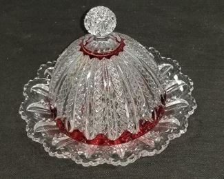 Early American Butter Dish