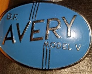 B.F. Avery Model V Belt Buckle 