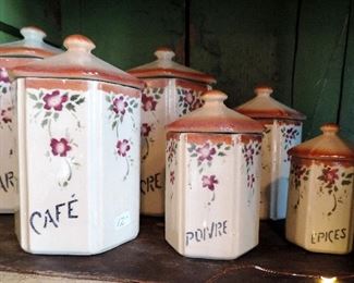 FRENCH CANNISTER SET