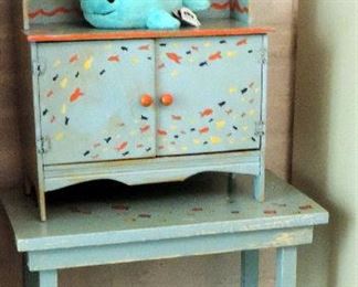 PAINTED CHILDREN'S FURNITURE
