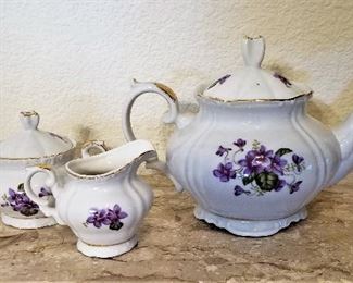 Vintage tea set.