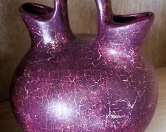 Purple wedding vase.
