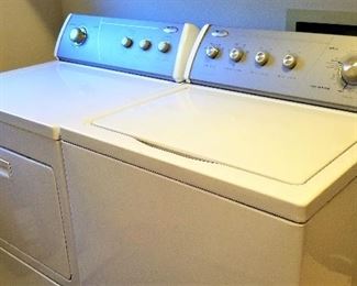 Washer and dryer for sale.
