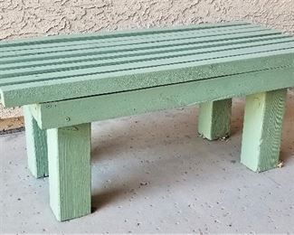 Outdoor bench