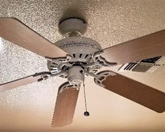 All fans throughout the home for sale.