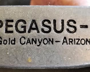 Handmade golf clubs.