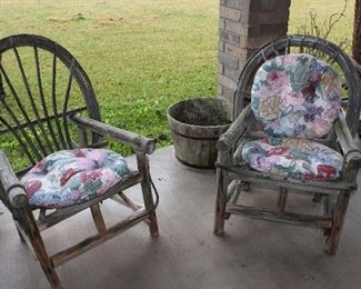 Bentwood Willow Twig Chairs