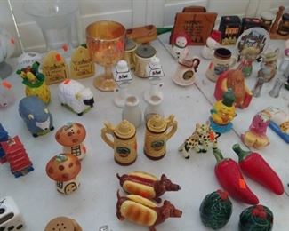 Salt and pepper shaker collection 