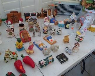 Salt and pepper shaker collection 