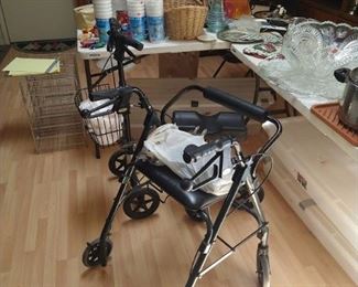 Walker and Knee scooter