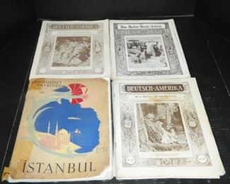 Deutsch Amerika and Istanbul Magazines