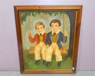 Betty McCool Oil on Board