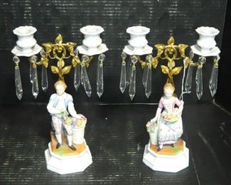 Old Paris Candlesticks