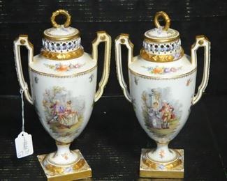 Dresden Mantle Urns