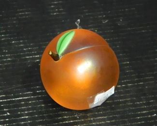 Orient and Flume Peach Paperweight