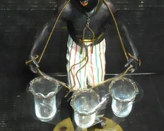 Petites Chases Blackamore Figurine