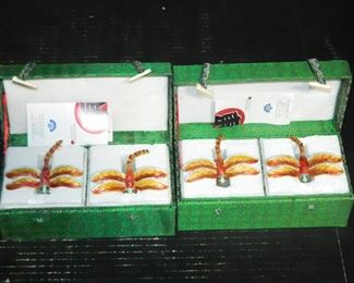 Oriental Treasures Dragonfly Napkin Rings