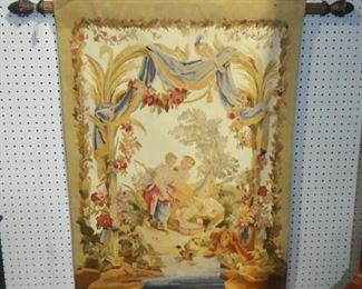 French River Scene Wall Tapestry