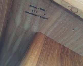 **Best Offer** 2 end tables Made in Denmark $45 ra