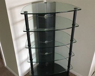 **Best Offer** $40 Glass component shelf