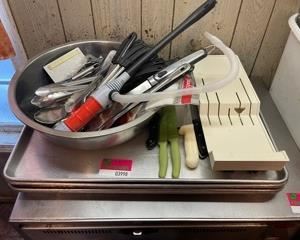 Assorted Utensils, Cutco Knives