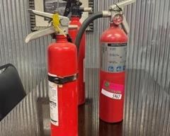 (3) Fire Extinguishers