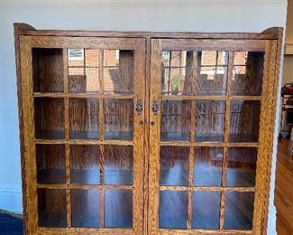 Mission Sytled Oak Bookcase - must see to know how detailed and beautiful this is!