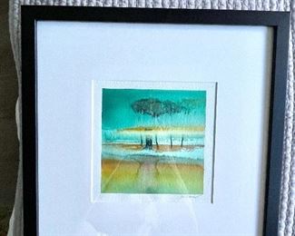 Ted Ramsey original watercolor