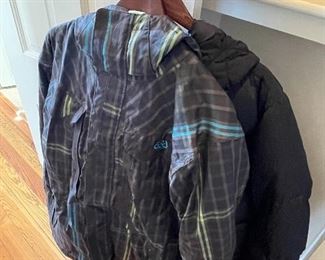 Great assortment of men’s ski jackets, coats, shoes etc!